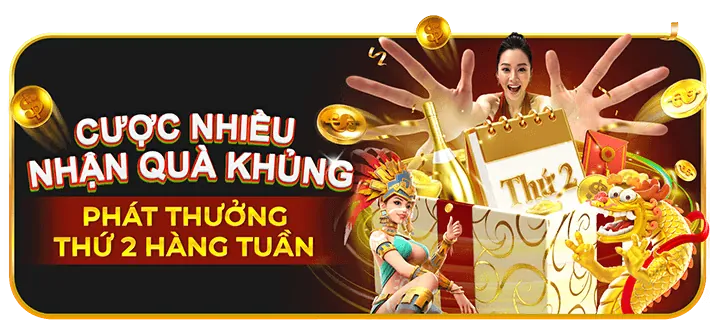 Giao diện game Bắn Cá Long Vương với rồng vàng và sinh vật huyền thoại